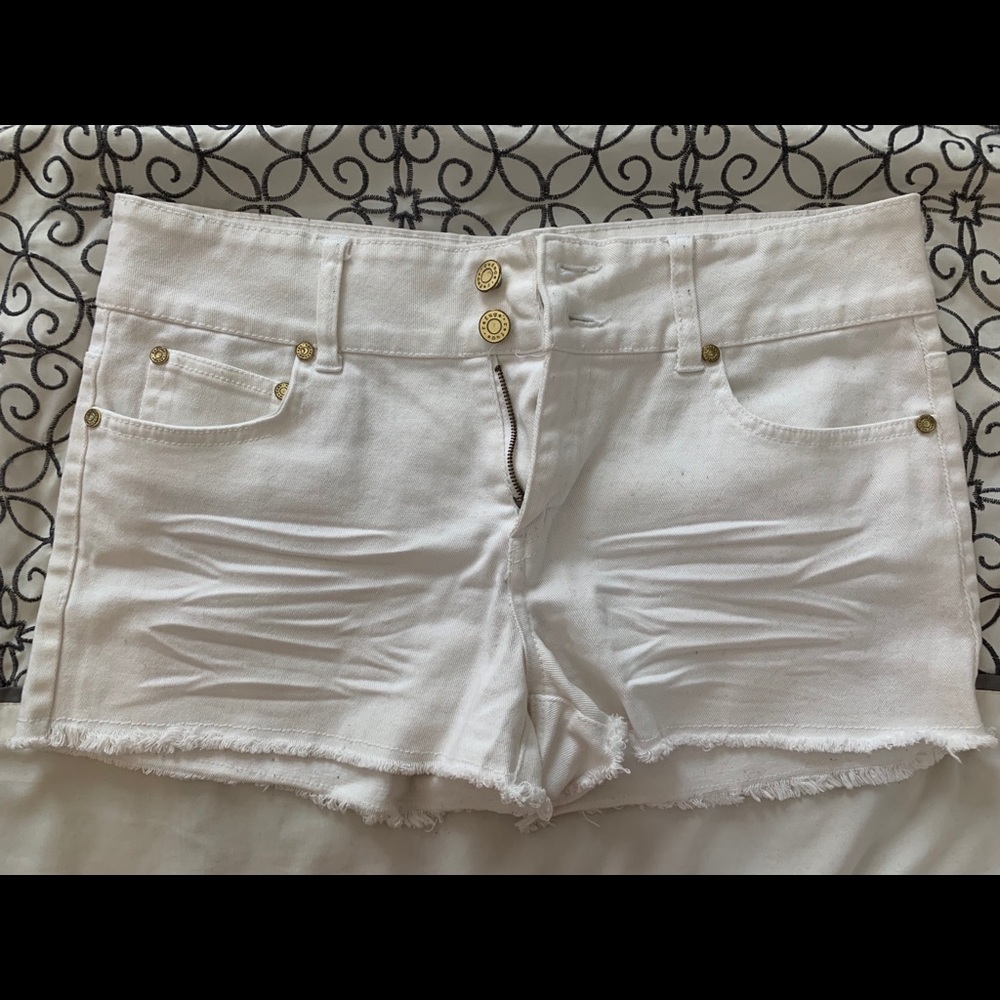 White shorts